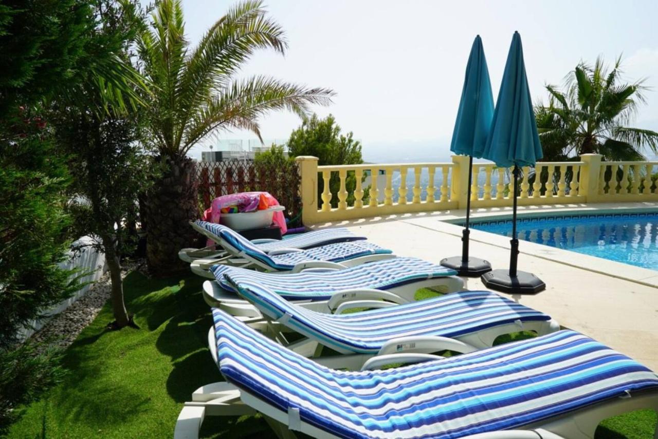 Villa Aleandra Con Maravillosas Vistas Al Mar! Altea Bagian luar foto