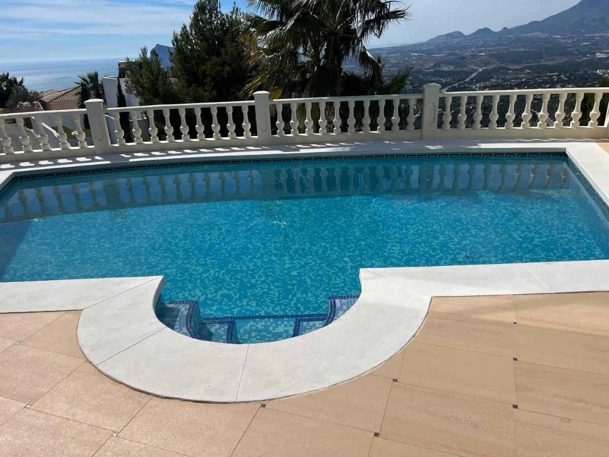 Villa Aleandra Con Maravillosas Vistas Al Mar! Altea Bagian luar foto